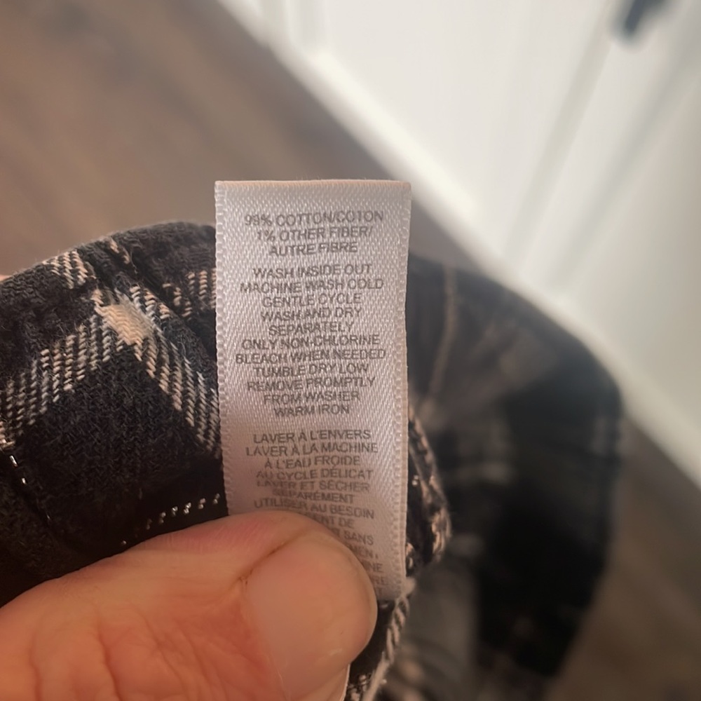 Old Navy intimates plaid pants Small - Picture 7 of 7